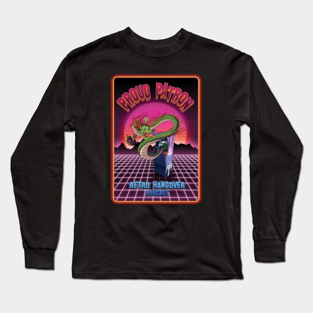 Patron Exclusive Design Long Sleeve T-Shirt by RetroHangover